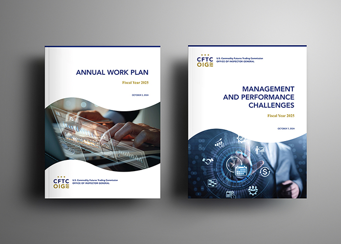 Report covers.